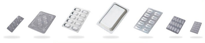 different types of blister packaging